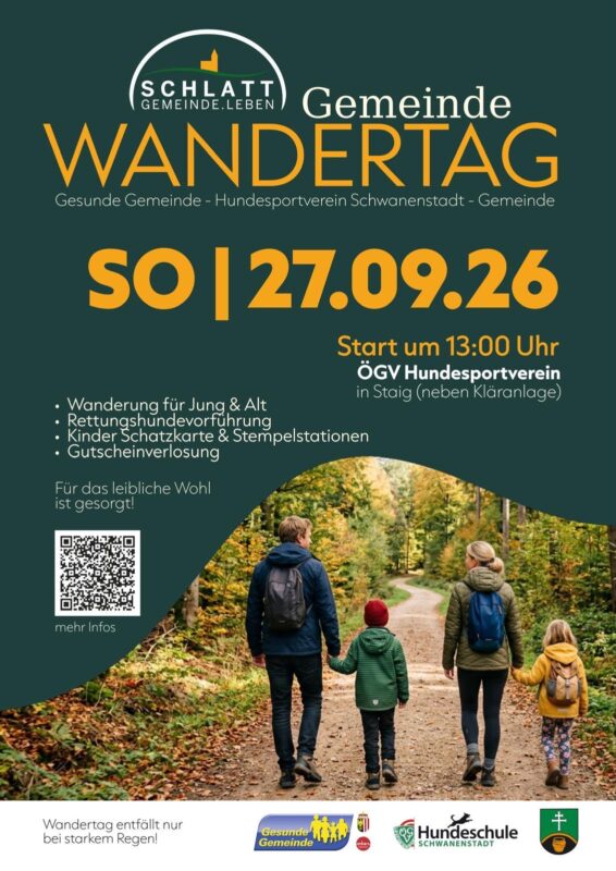Wandertag mit der Gemeinde Schlatt – Gemeinsam durch den Herbst